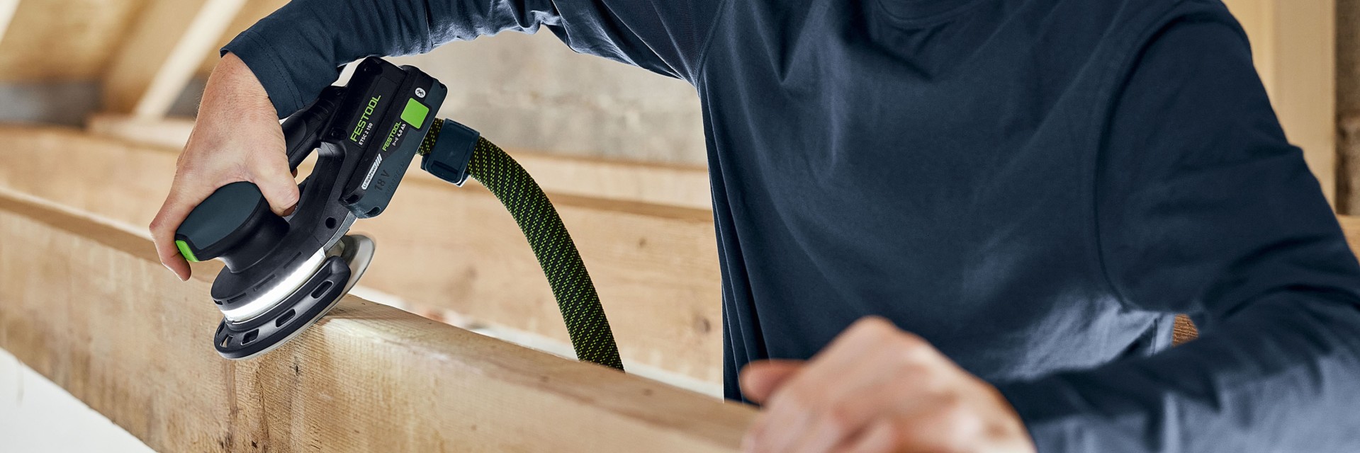 Der Neue Akku Excenterschleifer von Festool